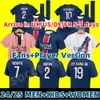 2024 MBAPPE Hakimi Cuarta camiseta de fútbol Paris Maillot de Foot Marquinhos Asension Camisa de fútbol Hommes Men Kids Kit O.Dembele M.Asensio G.Ramos Vitinha