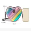 Kurt Geiger handbag eagle heart rainbow bag Luxurys tote Women leather purse Shoulder designer bag Mens shopper crossbody pink clutch travel silver chain chest Bags