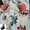 Flower Print Shorts Shirt Set Thin Fabric Men Women High Quality Casual Beach Surf Shortpant Suit 240514