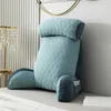 Koeling latex kussen sofa achter kussen verwijderbaar wasbaar wasbaar lees tatami bed home decor75x58cm 240508