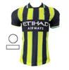 24 25 HAALAND SOCCER JERSEYS 4TH Chinese New Year OF THE Dragon DOKU RODRIGO REALISH MANS CITIES DE BRUYNE FODEN 2024 24 25 football shirts kids kit champions final