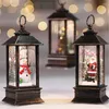 Tafellampen kerstversieringen voor thuis lantaarn led kleine olielamp licht kaarsen Kerstmisboom ornamenten Santa Claus eland jaar cadeau