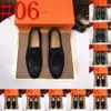 37Style Mens Business Designer Dress Shoesファッションレザーシューズの豪華なスリップメンプラスサイズ45ポイントのつま先フォーマルカジュアルシューズ男性ウェディングフットウェア