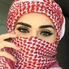 Homens arabas de cabeça árabe hijab lenço islâmico cota de turbante imprimido para turbante para homens Muslim Clothing Turbante 240506