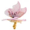 Bandanas Butterfly Hair Clip Snap Clips Little Girl Accessories Barrettes för problemkort