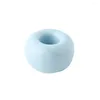 Backformen Keramik Zahnbürstenhalter Home Multifunktional Mini Donut Basis Rahmen Speicher Rack Badezimmer Duschzahnbürste Ständer