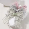 Hair Accessories 2pcs/set Lace Embroidery Bow Hair Clip Solid HairPins Retro Headwear with Clips Girls Kids Princess Baby Hair Accessories Gift