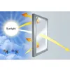 Оконные наклейки на ультрафиолетовую блокировку стеклянную пленку Солнце Защита Фольга Конфиденциальность.