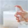Förpackningsflaskor grossist 100 ml tom transparent plastsprayflaska atomerpumpar för eteriska oljor resor per bk bärbar gör DHFIY