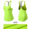 Frauen Fitnessstudio Tops Schwarz ärmellose Yoga Top Fitness Shirt Weste Running Training Sportbrief Rückenfrei 240511