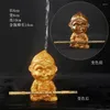 Pets de té Kitchen Bar de comedor que cambia de color Los adornos del rey del mono de mascota pueden criar la mesa de arte Fighting Creative Fighting Santo Buddha