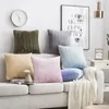 Poduszka pluszowa pokrywa 43 43 cm dekoracyjne poduszki domowe aksamitne obudowa na salon sofa