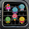 Veiligheidsgordels Accessoires Lollipop Cartoon Auto Air Vent Clip Outlet per clips Conditioner Drop levering OTPVN