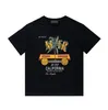 T-shirt masculin T-shirt de style minimaliste manches de luxe Hip Hop Street Best Fit 210g Poids Pure Coton Matériau Asian Taille en gros S-2XL