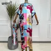 Koeweit dashiki jurk print bohemia hijab losse elegante moslim abaya bazin kaftan jurken broder riche sexy dame feest maxi strand