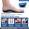 Topsole Orthopedic Insole High Arch Support Shoe Comfort Insert For Flat Foot Plantar Fasciitis Pain Feet Valgus Over Men Women 240510