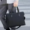 Ny ankomstbristfodral Oxford tygföretag och fritid handväska mäns minimalistisk tryckning konferenspåse festival filväska mäns axelväska portföljer kvinnors väska
