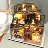 Architektura/DIY HOUSE DIY Doll Mini Doll House Zestaw Willa Zestaw Zestaw urodzinowy Prezent Birthda