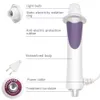 Microcurrent Face Lifting Wand Pro Skin Care Device Anti Aging Skin Draw Warm Facial Massager Anti Wrinkle Beauty Tools 240509