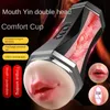 Coupe de masturbation électrique avec double fonctionnalité Playjob et Deepthroat Simulation 240515