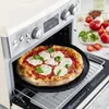 Fornos elétricos forno de convecção de fry fry 13 fáceis de usar predefinições de pfas sem estick racks ajustáveis para assadeira pizza