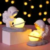 Tafellampen astronaut nachtlicht baby slapende bed nachtkastje hars lamp led nachtlamp zacht verlichting tafellamp verjaardagscadeau