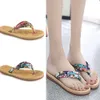 Slippers zomer mode casual platte flop flops sandalen loafers bohemia schoen zapatillas tang femme slipper ete dames schoenen j3ky# 0bb2 s s s s