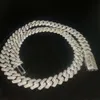 Hip Hop 925 Sterling Silber aus Moissanite Miami Cuban Chain Link