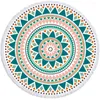 Towel Fashion Bonenjoy Bohemia Beach Mandala Round Tassel Yoga Mat Toalla Diameter 150cmバス