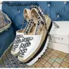 Stella McCartney EpoDrilles Sandals Gaia Sandals Platform 8cm Aumento de la cuña Denim Summer Summer 7760 J0523
