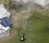 Fashion Square Shape Painel Solar Bomba de água Kit de pool de pool de pool de jardim submersível Submissível Tanque de banho de pássaro Grop 7641571