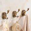 Robe Hooks Metal Towel Hanging Hook Holder Home decorative For Clothes Coat Hat Bag Bathroom Wall Mount Door Hardware 240513