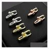 Stud Womens 2 Boucles U-Chains Studs de créateurs bijoux pour hommes