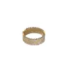 Novo anel geométrico de moda geométrica de anel de moda de ring tonel