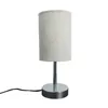 Bordslampor Touch Control Bedside Table Lamp inomhusbelysning USB laddningsport med glödlampor smarta hem nattlampor sovrum säng lampa