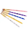 Acrylic Nail Brush Nylon Hair For Learner UV Gel Builder Carving Liquid Powder DIY Beauty Nail Art Drawing Pen 686335895