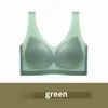 Bras Women Sling Invisible Bra Braded Brassiere Sanful Sanking Ice Silk Push Up Intimates Wireless Bralette Underwear