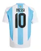 24 25 MEN KIDS KIT 78 86 94 95 96 98 Argentina Retro Soccer Jersey Maradona 2000 01 06 10 10 Caniggia Aimar Higuain Kun Aguero Batistua Goalkeeper Shirds Shirts