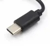 2024 3 in 1 micro USB Hub mannelijk aan vrouwelijke dubbele USB 2.0 Host OTG Adapter Cable Converter Extender Universal voor mobiele telefoons zwart voor