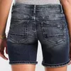Dames shorts mode splice denim forens gebroken gaten vrouwelijke casual streetwear jeans y2k