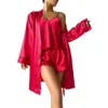 Denilyn Ice Silk Silk Shorts Shorts da donna Shorts Nights Set Summer Outwear Home Pelliccia F51548
