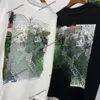 High-End Brand T-shirts Summer New Fashion Design Pure Cotton Printed Short Sleeve Men's and Women's Luxury Leisure Shirts 90% Factory Hot Sales Partihandel