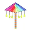 Yongjian Rainbow Umbrella Kite大人や子供用のデルタカイトを簡単に飛ばしやす