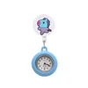 Childrens Watches Bt21 17 Clip Pocket Brooch Quartz Movement Stethoscope Retractable Fob Watch Nurse Badge Accessories With Second H Otcye