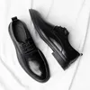 Dress Shoes Italian Men's Leather Fashion Business Formal Wear