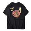 メンズレディースサイトシャツデザイナーブラック8シャツ男性グラフィック半袖ティーデザイナーサマーカジュアルラグジュアリーアイスクリームプリントストリートスポーツ服TシャツERHZ