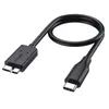 Type-CからMicro Data Cable Type-CモバイルハードドライブとUSB 31からUSB 30ハードドライブデータ転送接続