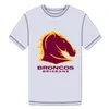 2024 Brisbane Broncos Home Away Training Tee Singlet Rugby Jersey Mens Size S-5XL Print Custom Name Number Top Quality 240424