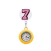 Relógios da mesa Relógios rosa Número de clipe de bolso de bolso enfermeiro para mulheres assistem Broche FOB Hospital Clock Medical Clock Presentes Reputável Dr. Otvkp