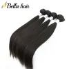 Schleifen Brazilian Jungfrau Haare Erweiterungen 1026inch menschliches Haar Schusskörperwelle natürliche Farbe Voller Kopf 4pcs DHL Bulk Großhandel Bella